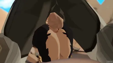 Anal Fucking with a Giant Dog Cock: The Ultimate Hentai Experience