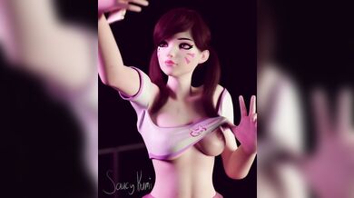 Sexy college girlfriend caught cheating with her dad in the shower