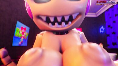 Innocent Playtime with the Toy Chica in a Quiet Room