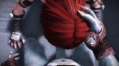 The wizard and the orc: a magical encounter in the forest