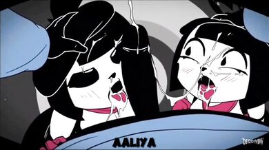 Pornographic adventure of the three-headed demoness with a big dick and a lot of cum