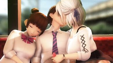 The Bus Ride Home: A Hentai Journey of Sexual Discovery