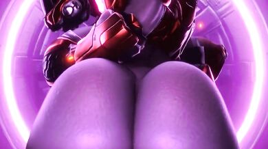 Watch this sexy giant alien booty get pounded by a horny human man while seductive music plays in the background