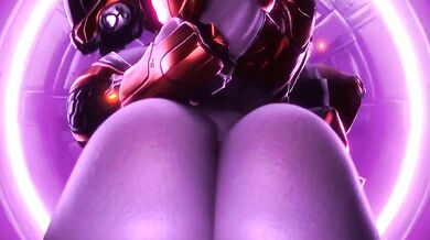 Watch this sexy giant alien booty get pounded by a horny human man while seductive music plays in the background