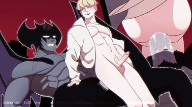 Devilman and Ryo Asukas Full Body Collapse Hentai Porn