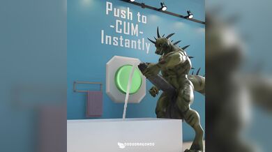 Blo*od-pumping button that makes you ejaculate hard