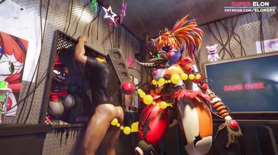 Scarlet Vixen Takes a Fist in the Ass