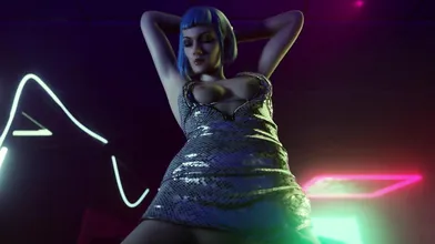 Tron-style Cyborg Hookers: A XXX Parody of Cyberpunk 2077