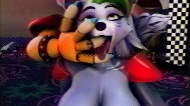 Roxxane, The Wolf from FNAF 3D Animation - A Hentai Porn Parody