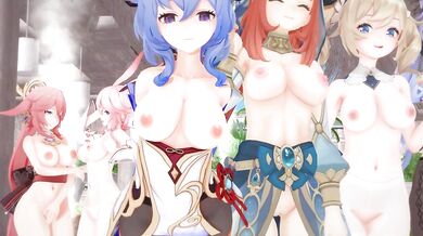 Mihoyo Universe Sexual Party: Intergalactic Erotica