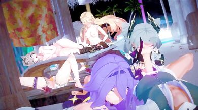 Mihoyo Universe Sexual Party: Intergalactic Erotica