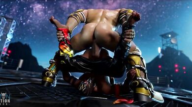 Rewritten as: Sexy babes get smacked around in Tekken-style fight scenes