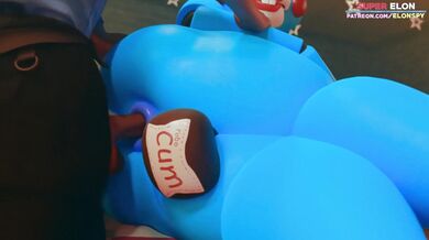 Helping a Mans Cock Relax with Toy and Bonnie