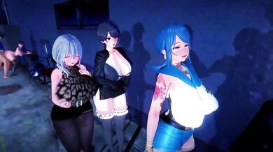 Taken by Strangers! A Japanese NTR Threesome with Wife and Club Members [8005]