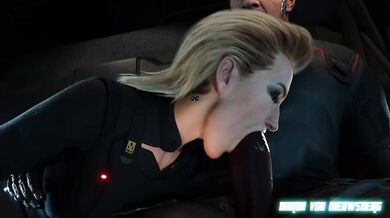 Meredith gets her new security officer to test his skills in a special way, part 1 [Baron Von Meowsberg]