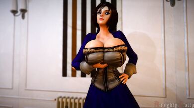 The Queen of Englands Nipple Suckers: Elizabeth and Tittys Royal Fuck Session