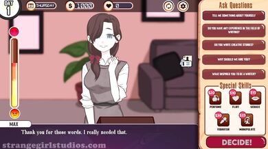 The Hentai Recruiter and Applicant Max: A XXX Parody