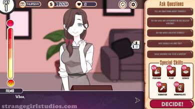 The Hentai Recruiter and Applicant Max: A XXX Parody