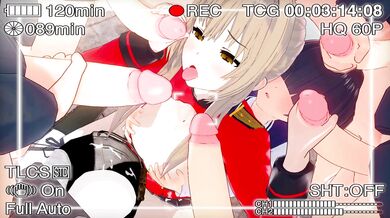 After Sento got lost in the woods, she found herself surrounded by horny guys