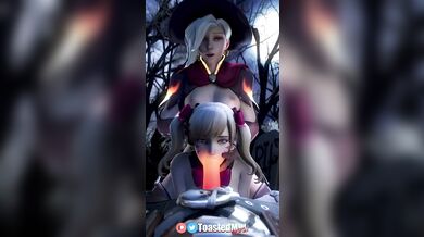 Two Men in Heated, Rough Sex with a Beautiful Blonde