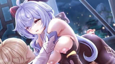 Ganyu [Canzume]: Anime Hentai XXX - A New Schoolgirls First Time or Ganyu [Canzume]: Shy Nerdy Girl Gets Fucked by Mature Man in Office