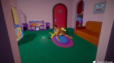 While Homer is at work