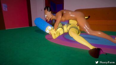 While Homer is at work