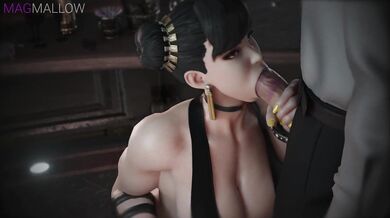 Unleashing the Darkness Within: A Street Fighter Hentai Cage Match