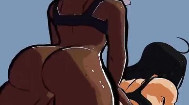 The smacking of wet flesh in the bedroom leads to a threesome, and before long they all get pregnant