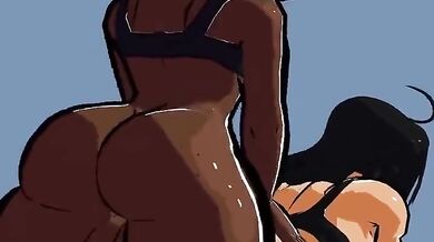 The smacking of wet flesh in the bedroom leads to a threesome, and before long they all get pregnant