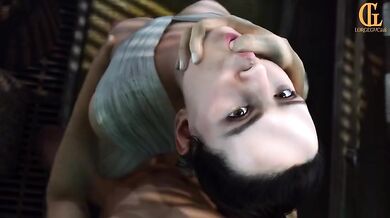 Female Cops Back Shot