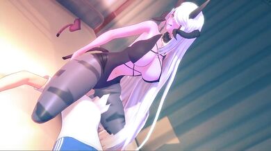 Demonic Maiden Subdues her Master during Sensual Ritual