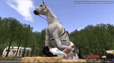 A Housewife Strolls Through the Fields