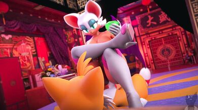 My Best Friends Girlfriend Gets Pounded by Her Boyfriends Twin Brother: The Hentai Adventure of Rouge and Tails