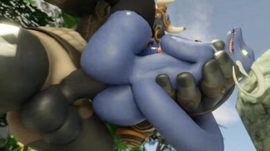 The Mythical Beast and the Fleshy Tunnel: Minotaur Goes to Town on Live Fleshlight