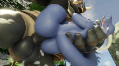 The Mythical Beast and the Fleshy Tunnel: Minotaur Goes to Town on Live Fleshlight