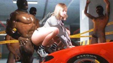 Sexy housewifes kinky past and BBC threesome in the car