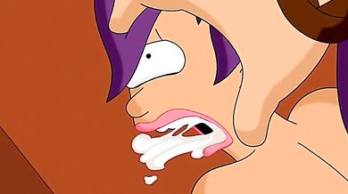 Busty female fighter gets pounded by male mutant