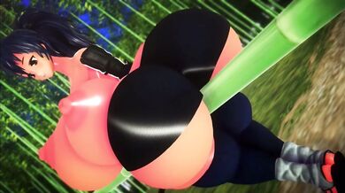 Chifusas Manyuus Helium-fueled Masturbation Hourglass Expands