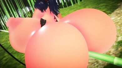 Chifusas Manyuus Helium-fueled Masturbation Hourglass Expands