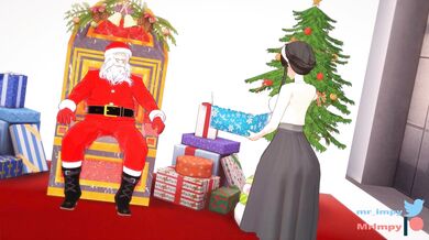 Yu Ogre Riding Mrs Claus for Gifts - SpyX Family Mr Impy