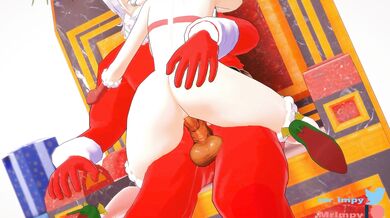 Yu Ogre Riding Mrs Claus for Gifts - SpyX Family Mr Impy