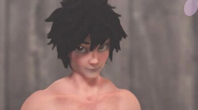 Busted! Hiro catches Cass and her sexy Hentai Aunt in the act, forcing them to perform a naughty punishment scene