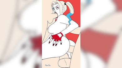 Harley Quinn gets down and dirty with a white-skinned man while he takes her hard on his cock like no other in White Mans Burden
