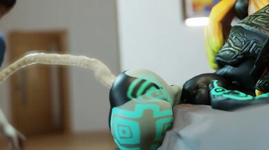 Sorceress Seduces the Hero with Dark Magic but He Cant Get It Up!