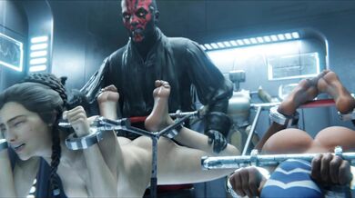 Darth Maul and Preggers Padmé [Zmsfm]