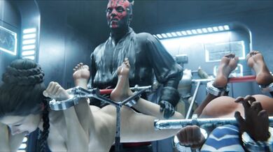 Darth Maul and Preggers Padmé [Zmsfm]