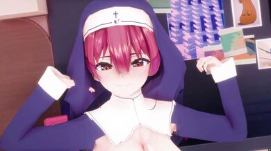 Hentai Princess MingJa in the Kingdom of Cumming! Take off half of your Nun!