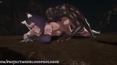 The Mudblood Princess and the Werewolf Monster: A Hentai Porn Prologue