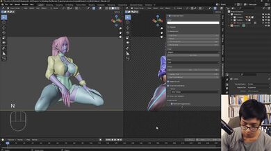 Teach Me How to Hentai: Lighting and Color Grading in Blender